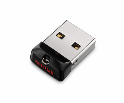 Флэшка 32Gb USB 2.0 SanDisk Cruzer Fit SDCZ33-032G-G35, черная