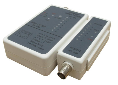 Тестер LAN Gembird NCT-1, для RJ-45, RG-58 - 1