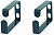 Кольцо организационное для укладки кабеля, металлическое Hyperline CM-ML-RING