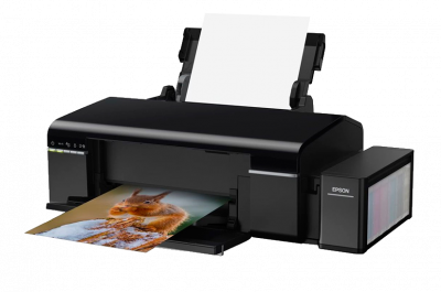 Принтер струйный Epson Stylus L805 (A4, до 37 (38) стр/мин, 5760x1440dpi, 6 цветов, печать на CD/DVD