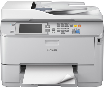 МФУ Epson WF-M5690DWF (A4, до34ppm, 4800х1200dpi, LCD4,3см, Card Reader, WiFi/RJ-45/USB2.0)